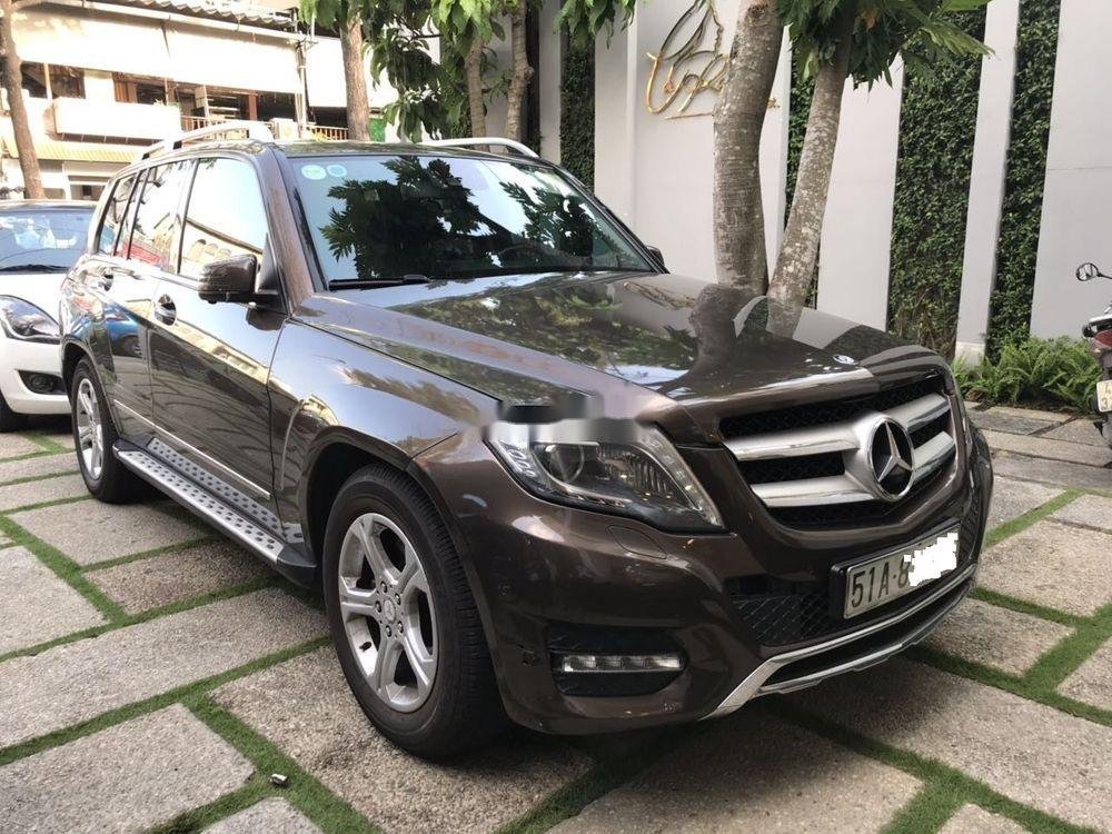 Mercedes-Benz GLK Class  GLK250   2014 - Bán Mercedes GLK250 4Matic sản xuất 2014, màu nâu