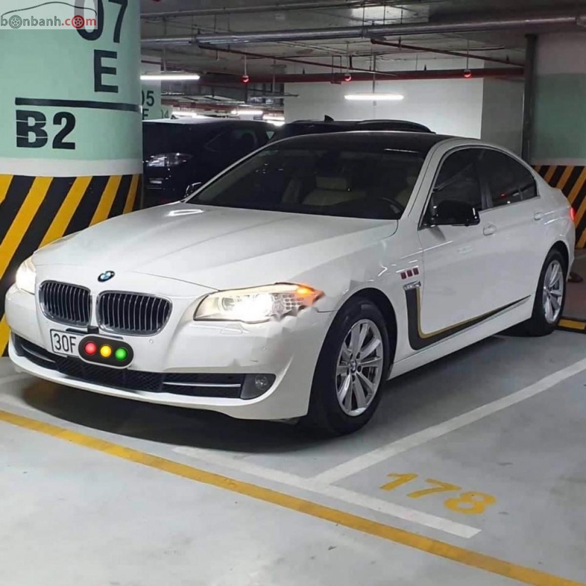 BMW 5 Series 2010 - Bán BMW 523i đời 2010, màu trắng, nhập khẩu