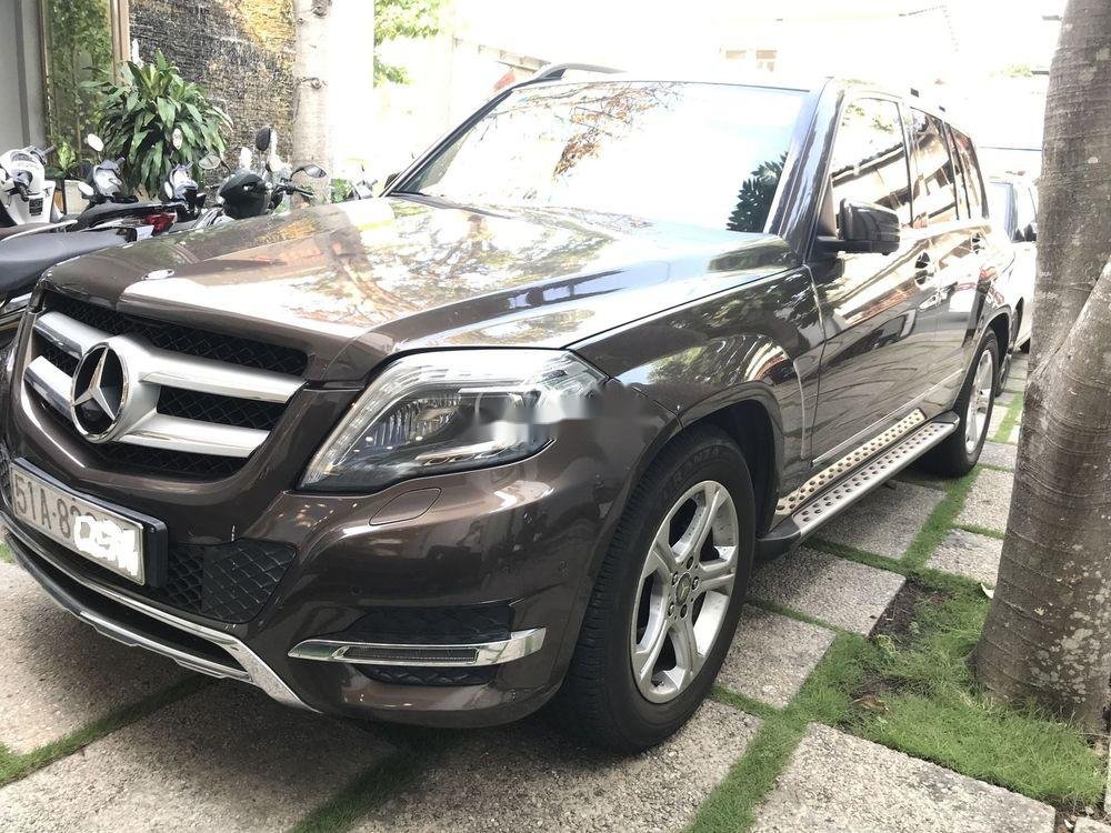 Mercedes-Benz GLK Class  GLK250   2014 - Bán Mercedes GLK250 4Matic sản xuất 2014, màu nâu