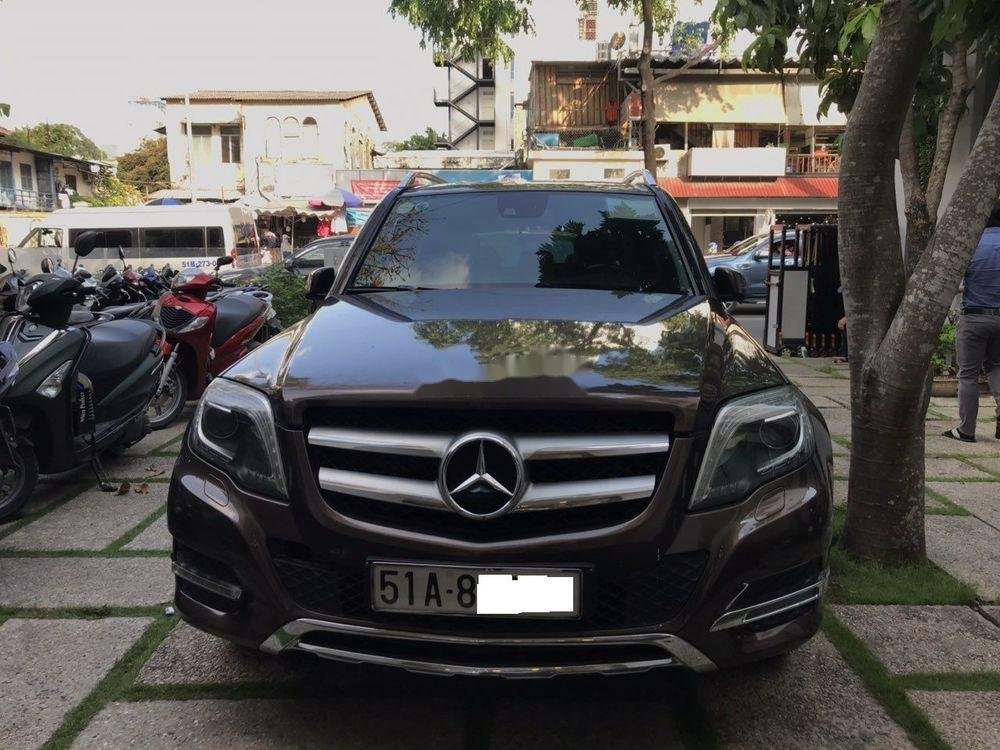 Mercedes-Benz GLK Class  GLK250   2014 - Bán Mercedes GLK250 4Matic sản xuất 2014, màu nâu