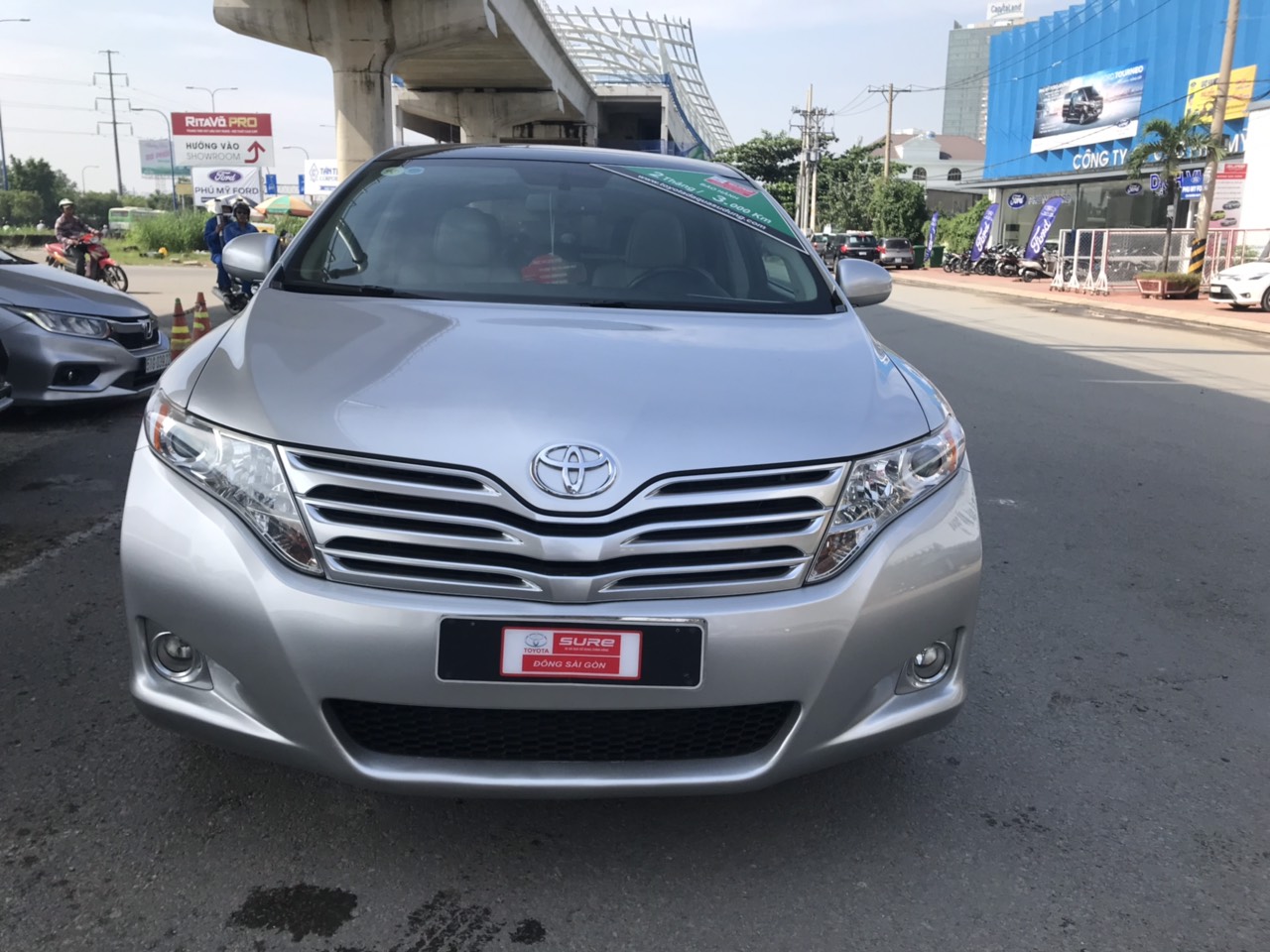 Toyota Venza 2.7 full 2009 - Bán Toyota Venza 2.7 full năm 2009, màu bạc, nhập khẩu nguyên chiếc, 750tr