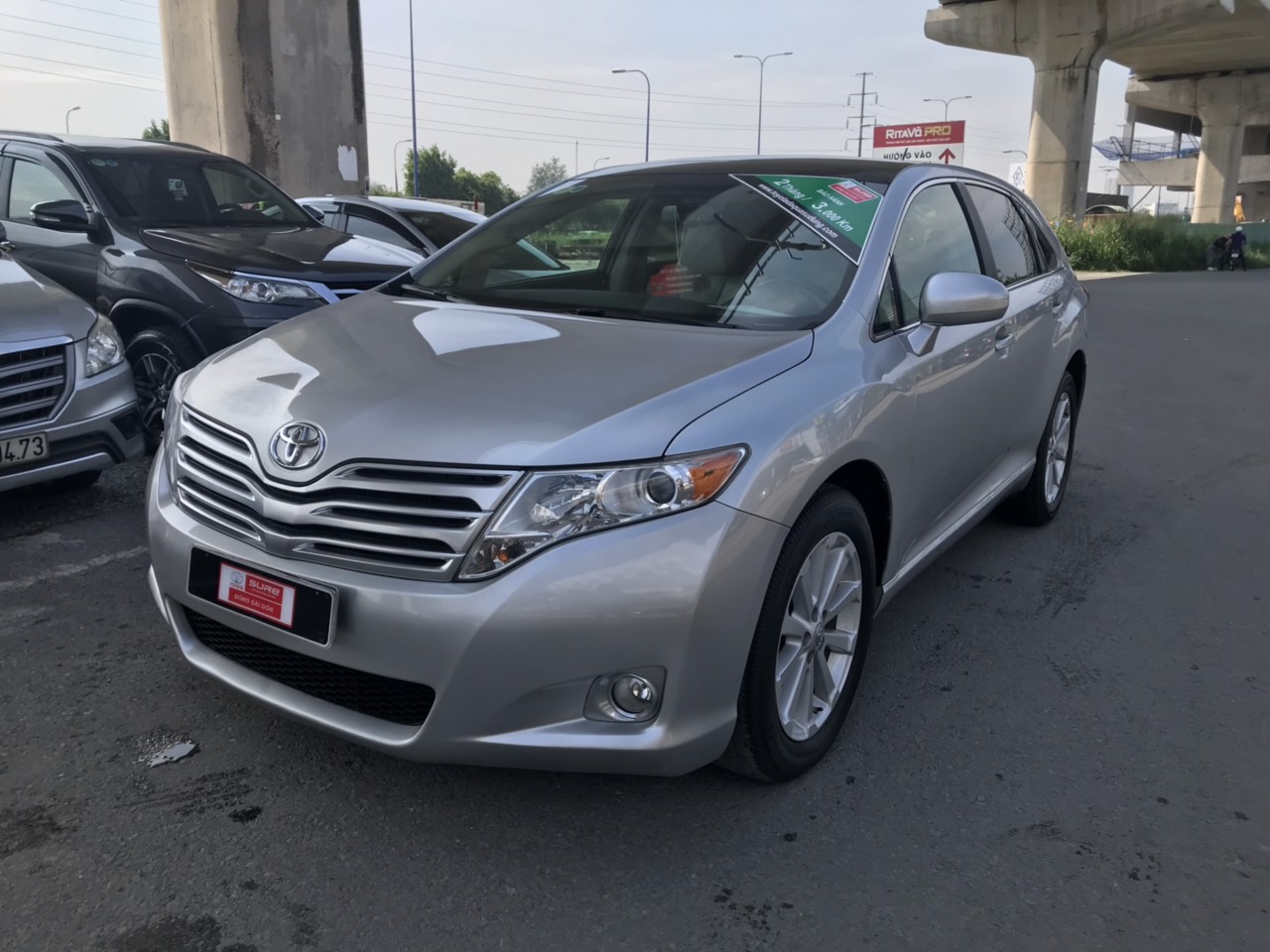 Toyota Venza 2.7 full 2009 - Bán Toyota Venza 2.7 full năm 2009, màu bạc, nhập khẩu nguyên chiếc, 750tr