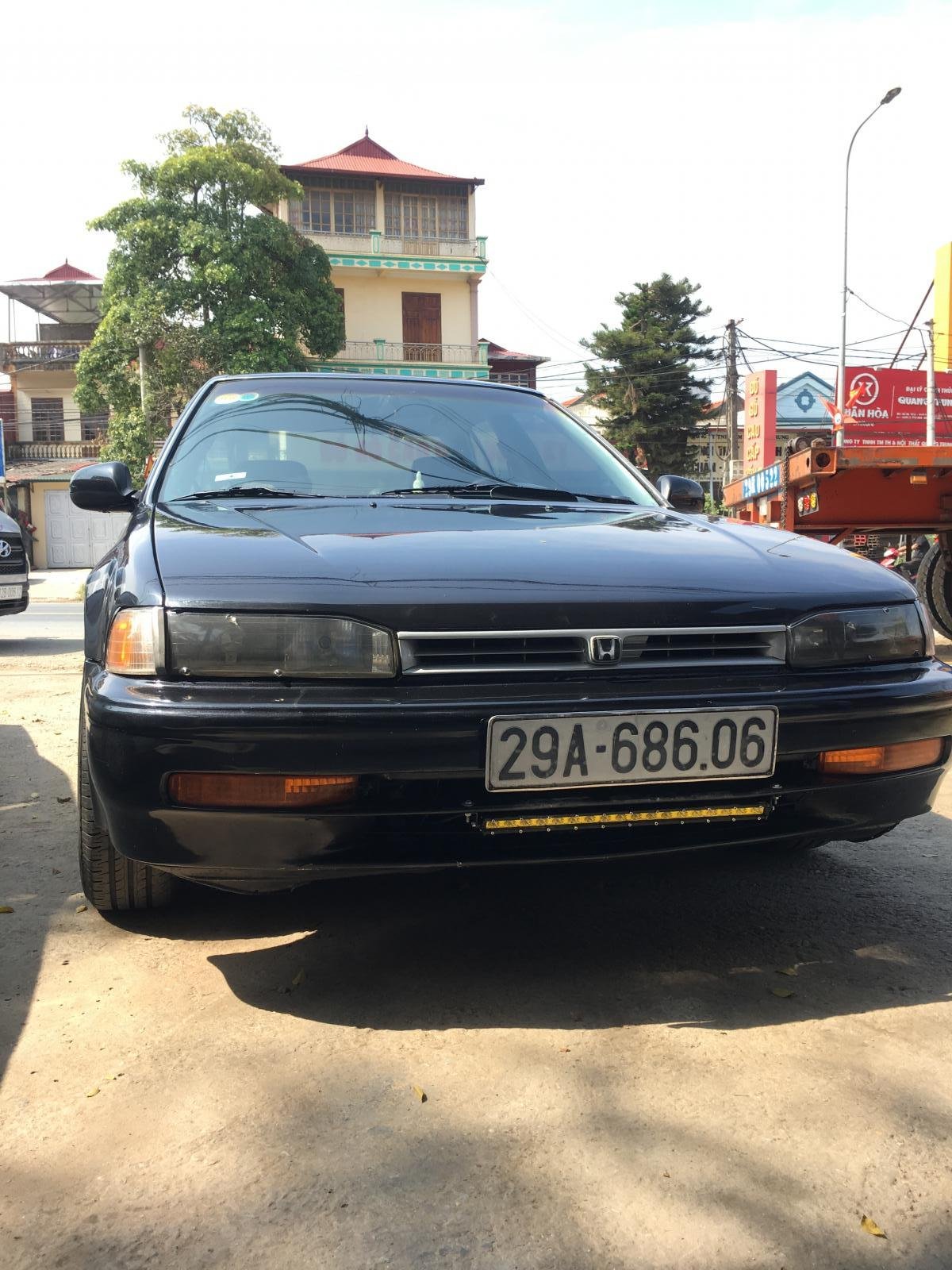 Honda Accord 1992 - Cần bán Honda Accord LX năm sản xuất 1992, màu đen, nhập khẩu nguyên chiếc