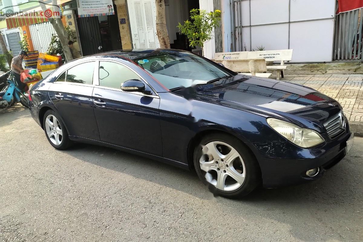 Mercedes-Benz CLS class CLS 350 2004 - Xe Mercedes CLS 350 đời 2004, màu xanh lam, nhập khẩu  