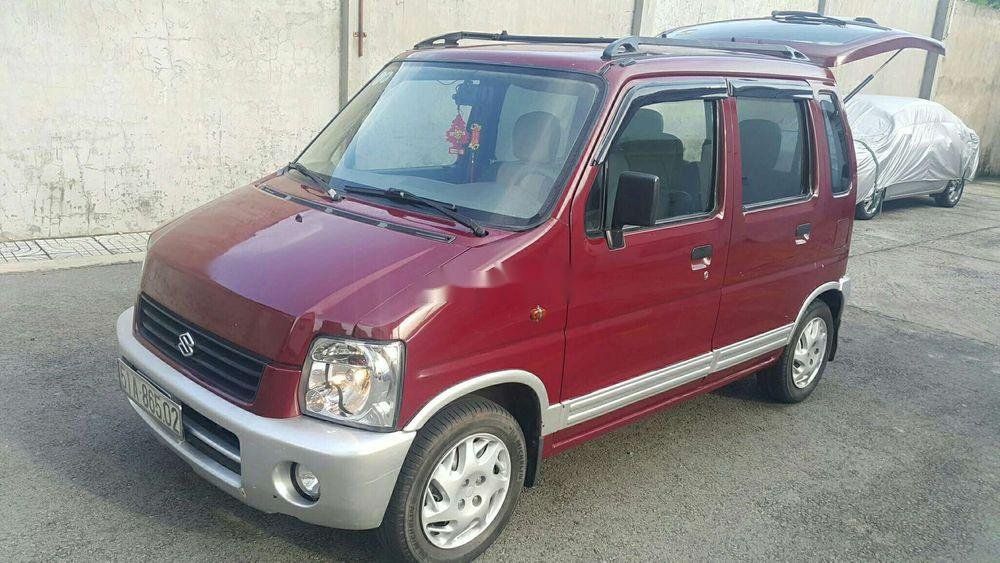 Suzuki Wagon R 2001 - Bán Suzuki Wagon R sản xuất 2001, màu đỏ xe gia đình