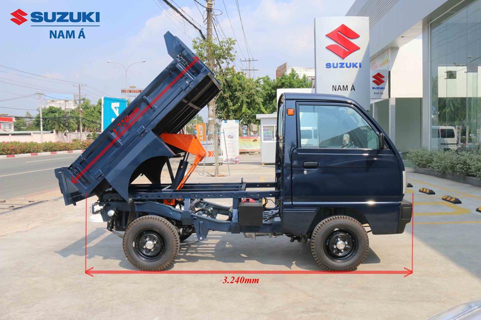 Suzuki Super Carry Truck 2019 - Bán xe tải ben Suzuki hỗ trợ trả góp