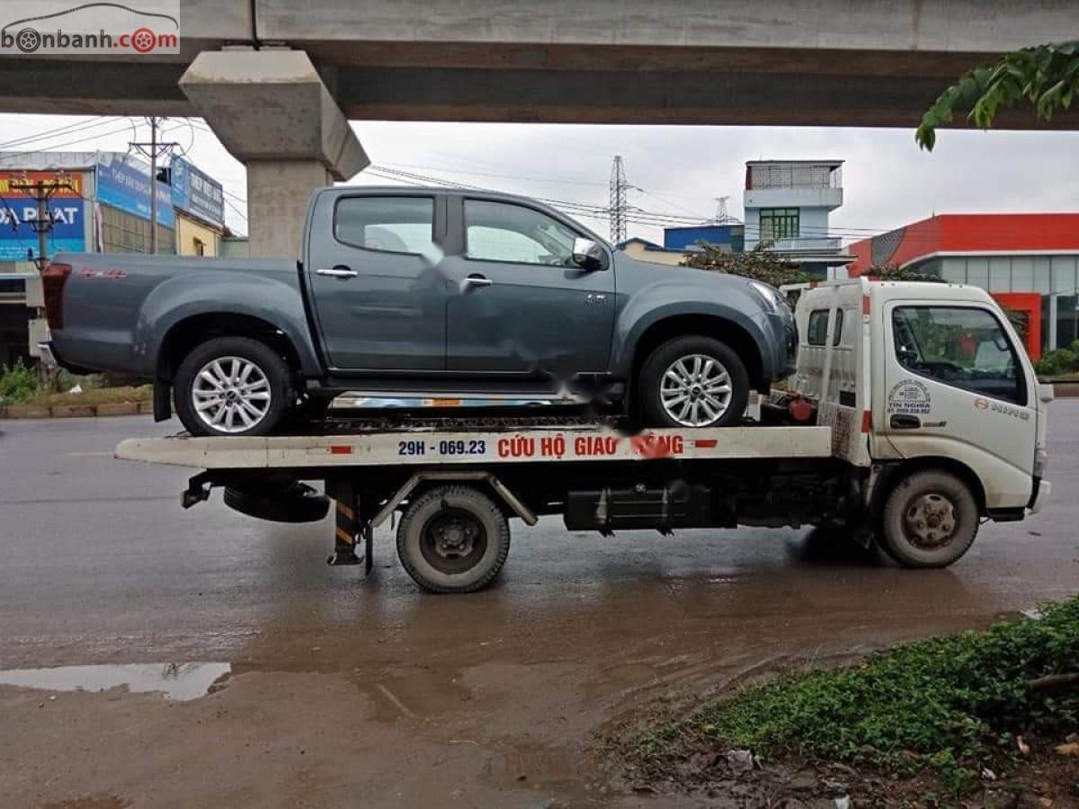 Isuzu Dmax LS Prestige 3.0L 4x4 AT 2018 - Bán Isuzu Dmax LS Prestige 3.0L 4x4 AT đời 2018, màu xám, xe nhập