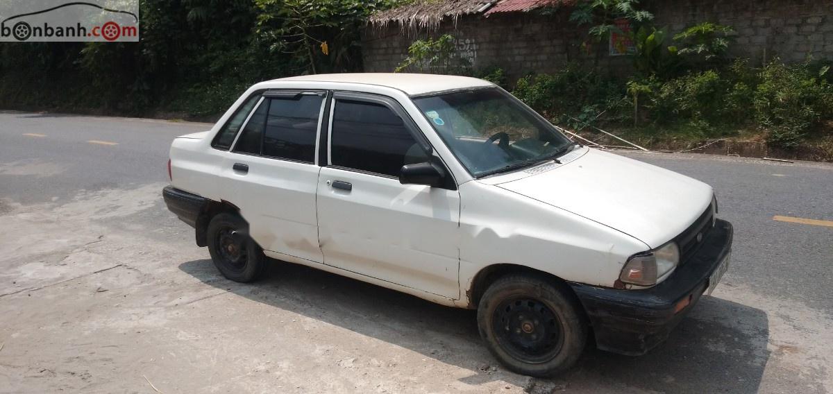 Kia Pride 1999 - Cần bán Kia Pride năm 1999, màu trắng xe gia đình