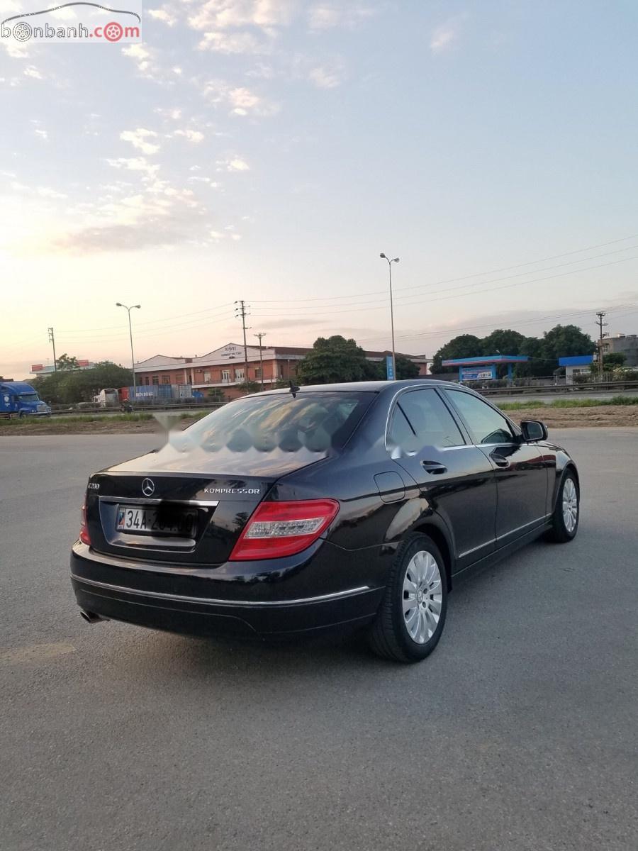 Mercedes-Benz C class 2009 - Bán Mercedes C200 đời 2009, màu đen