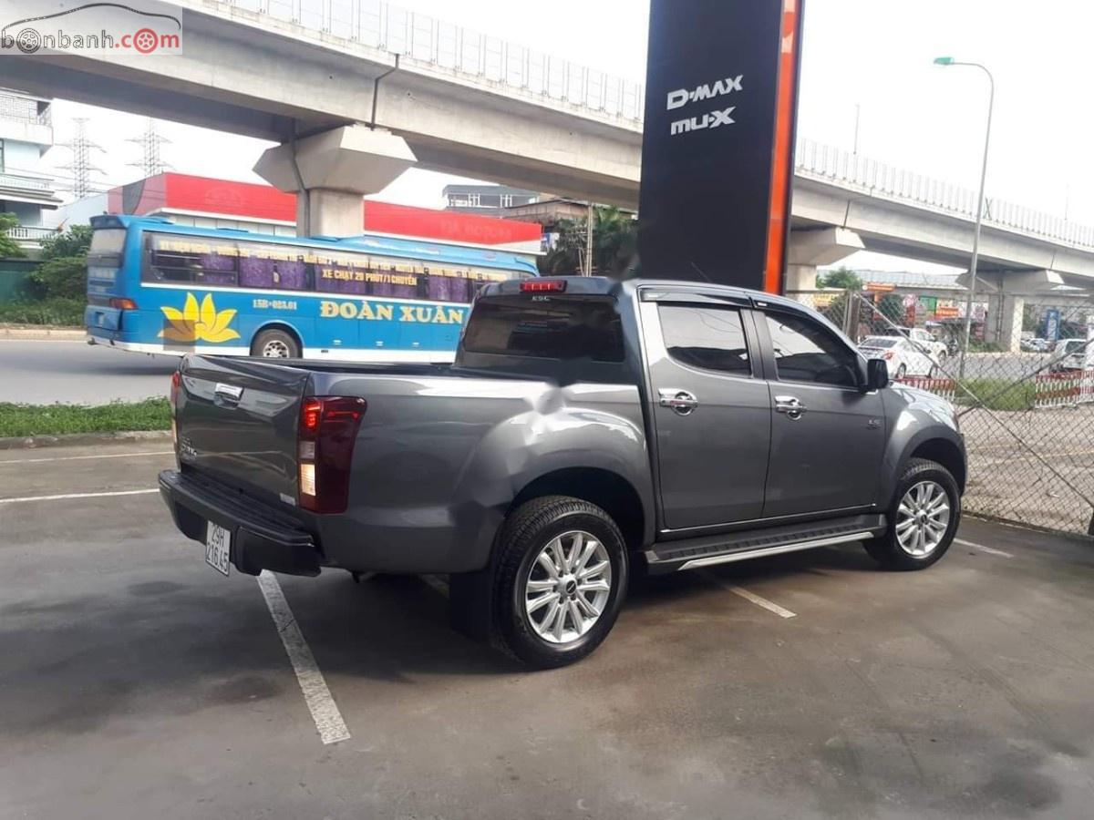 Isuzu Dmax LS Prestige 3.0L 4x4 AT 2018 - Bán Isuzu Dmax LS Prestige 3.0L 4x4 AT đời 2018, màu xám, xe nhập