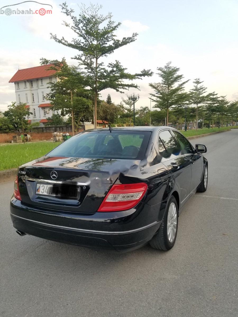 Mercedes-Benz C class 2009 - Bán Mercedes C200 đời 2009, màu đen