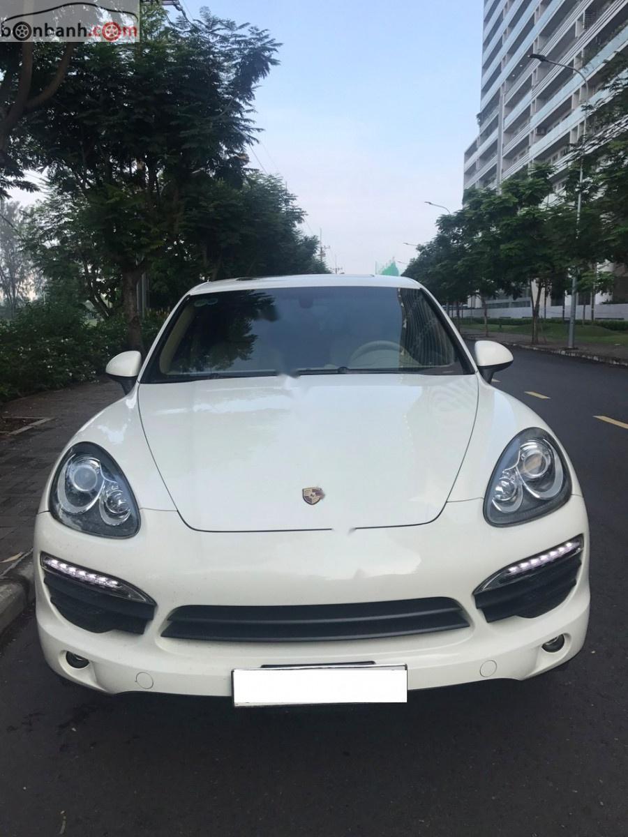 Porsche Cayenne S 4.8 2011 - Bán Porsche Cayenne S 4.8 sản xuất 2011, màu trắng, nhập khẩu 