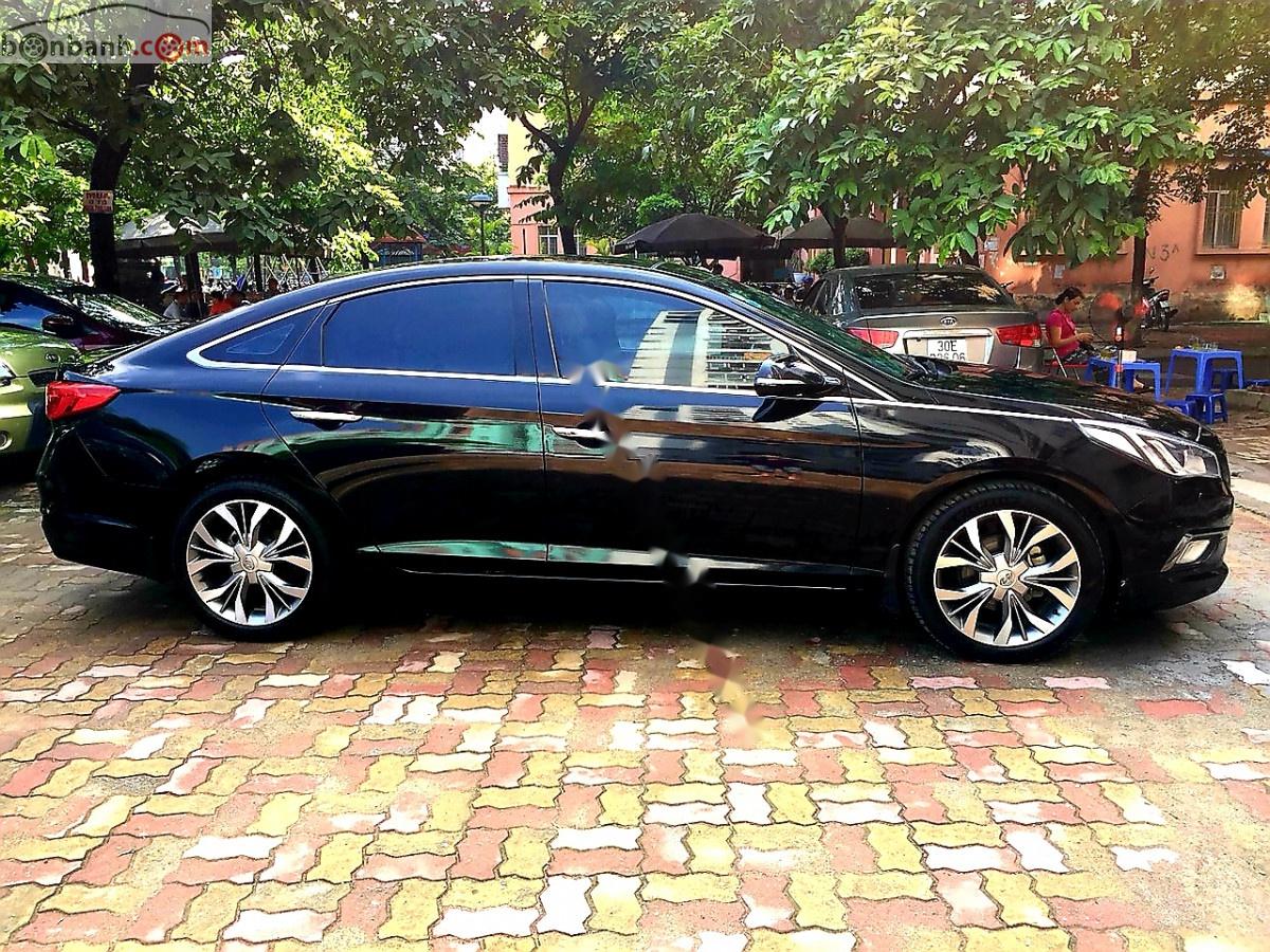 Hyundai Sonata 2015 - Bán Hyundai Sonata đời 2015, màu đen, nhập khẩu Hàn Quốc
