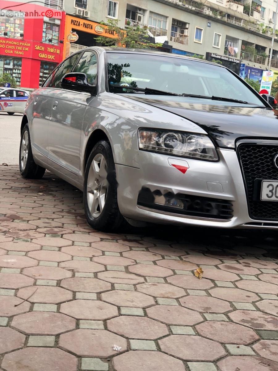 Audi A6 2010 - Cần bán Audi A6 2.0T đời 2010, màu bạc, nhập khẩu  