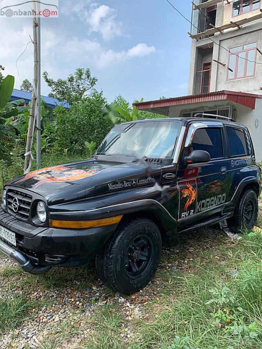 Ssangyong Korando TX-5 4x2 AT 2002 - Bán Ssangyong Korando TX-5 4x2 AT 2002, màu đen, nhập khẩu Hàn Quốc