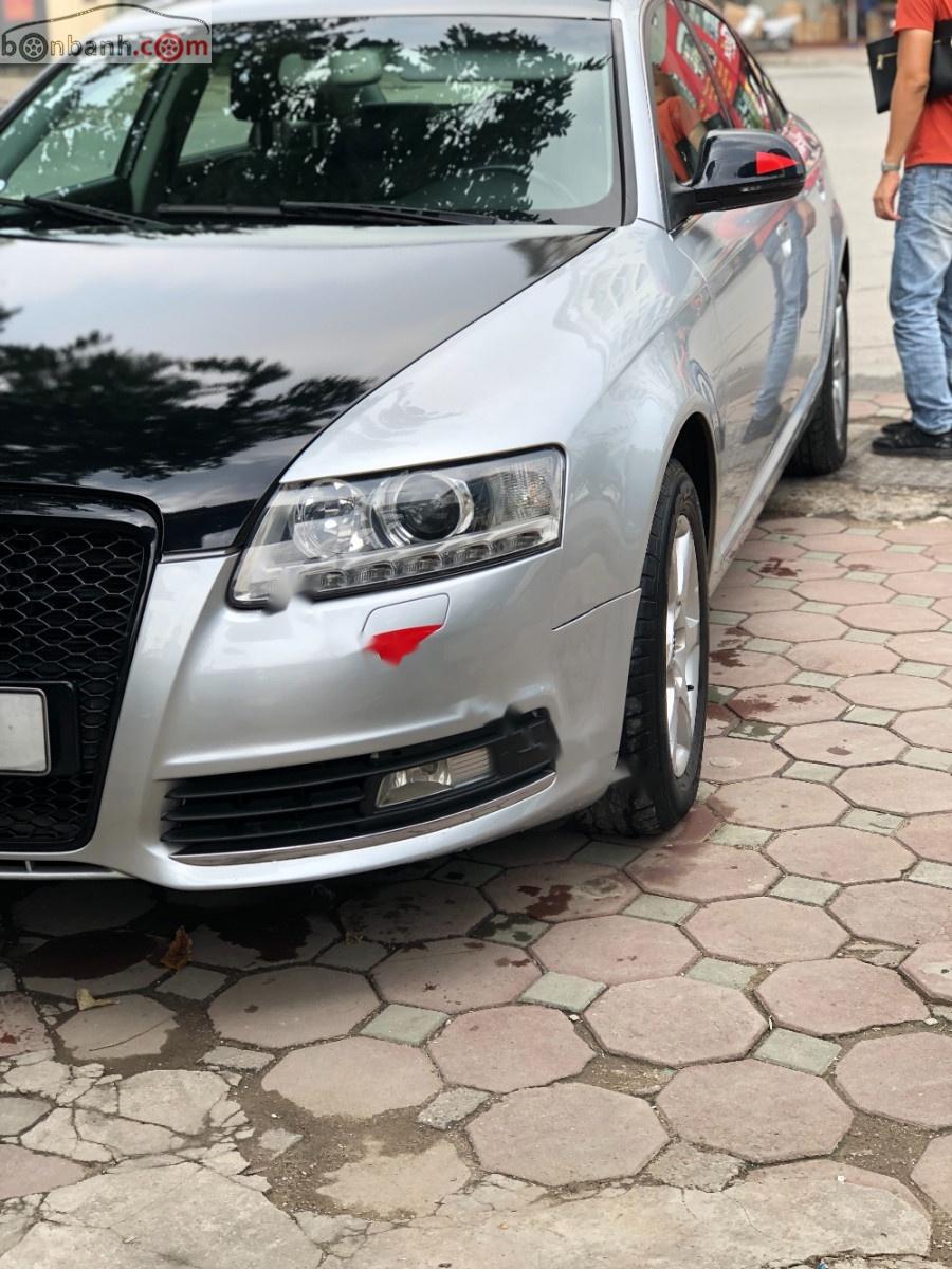 Audi A6 2010 - Cần bán Audi A6 2.0T đời 2010, màu bạc, nhập khẩu  