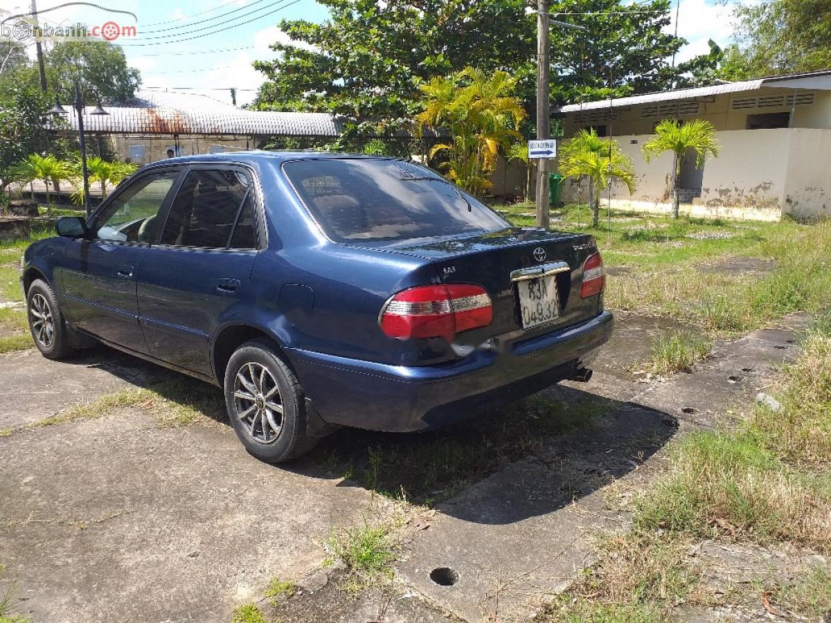 Toyota Corolla 1998 - Cần bán Toyota Corolla 1.6 G sản xuất 1998, màu xanh lam