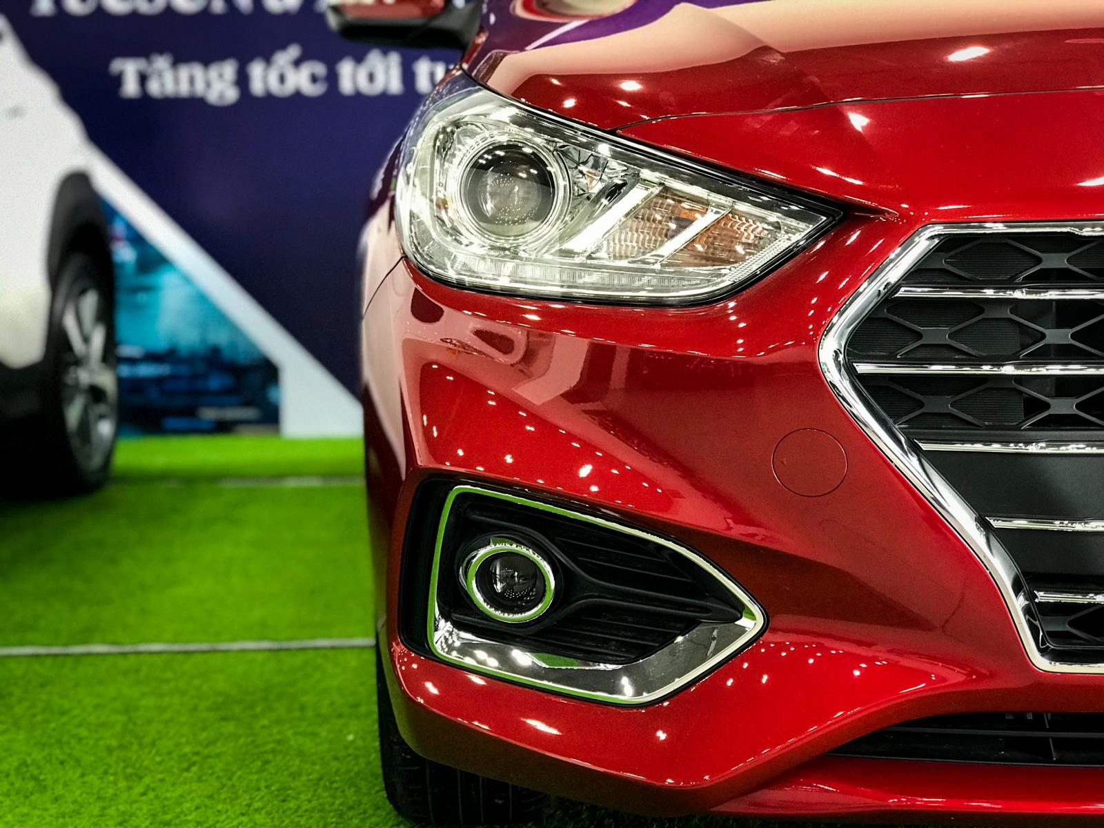 Hyundai Accent AT DB 2019 - Bán ô tô Hyundai Accent AT DB sản xuất 2019, màu đỏ, 550tr