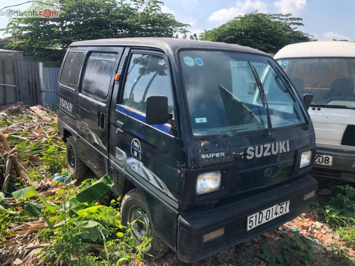 Suzuki Super Carry Van 1995 - Cần bán xe Suzuki Super Carry Van năm 1995, màu đen chính chủ