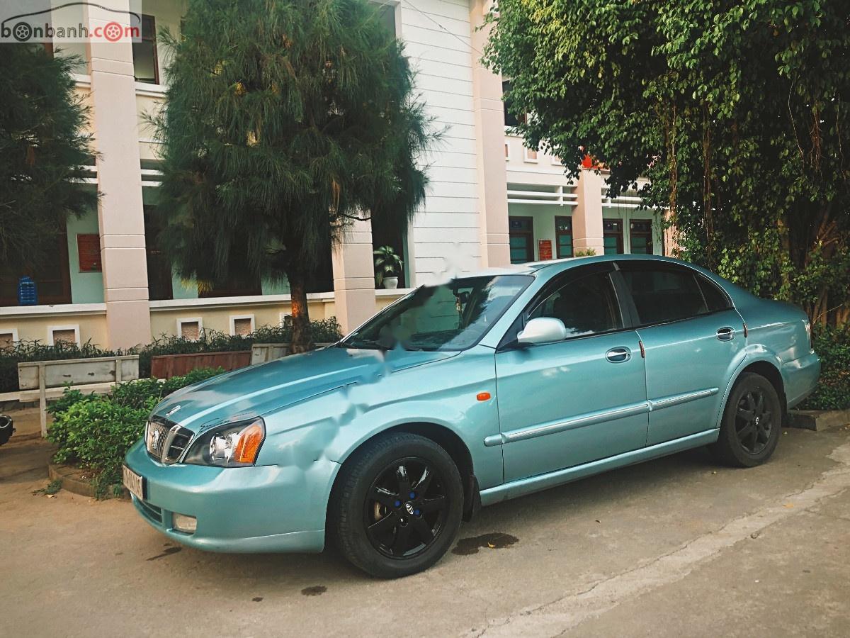 Daewoo Magnus Classic 2002 - Bán Daewoo Magnus Classic sản xuất năm 2002, màu xanh lam 