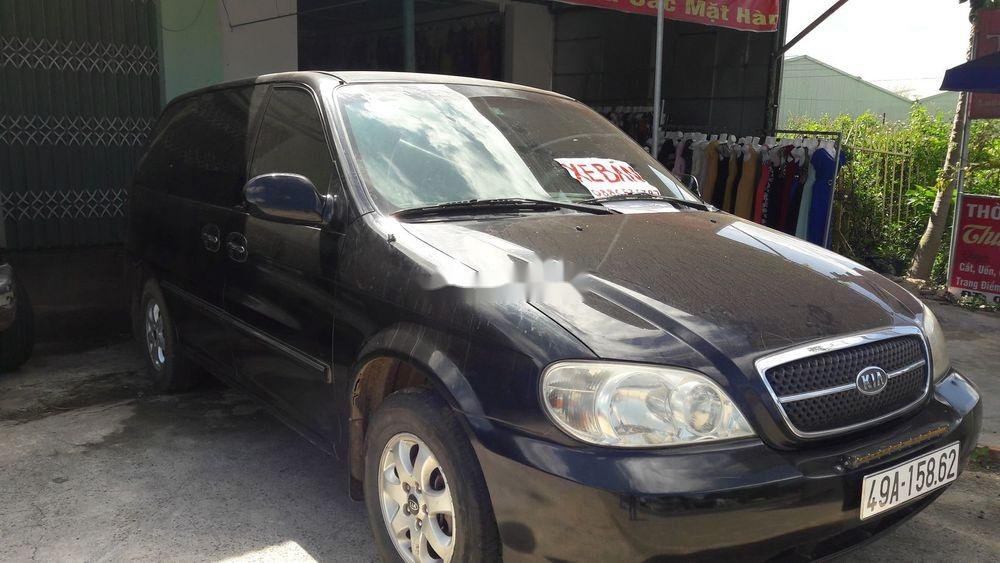 Kia Carnival 2007 - Bán xe Kia Carnival năm sản xuất 2007, màu đen