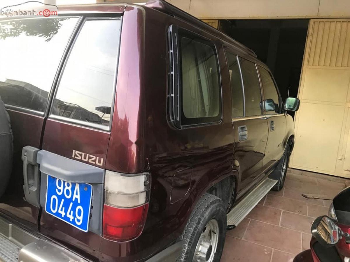 Isuzu Trooper 2001 - Cần bán lại xe Isuzu Trooper S sản xuất 2001, màu đỏ, nhập khẩu số sàn, 80 triệu