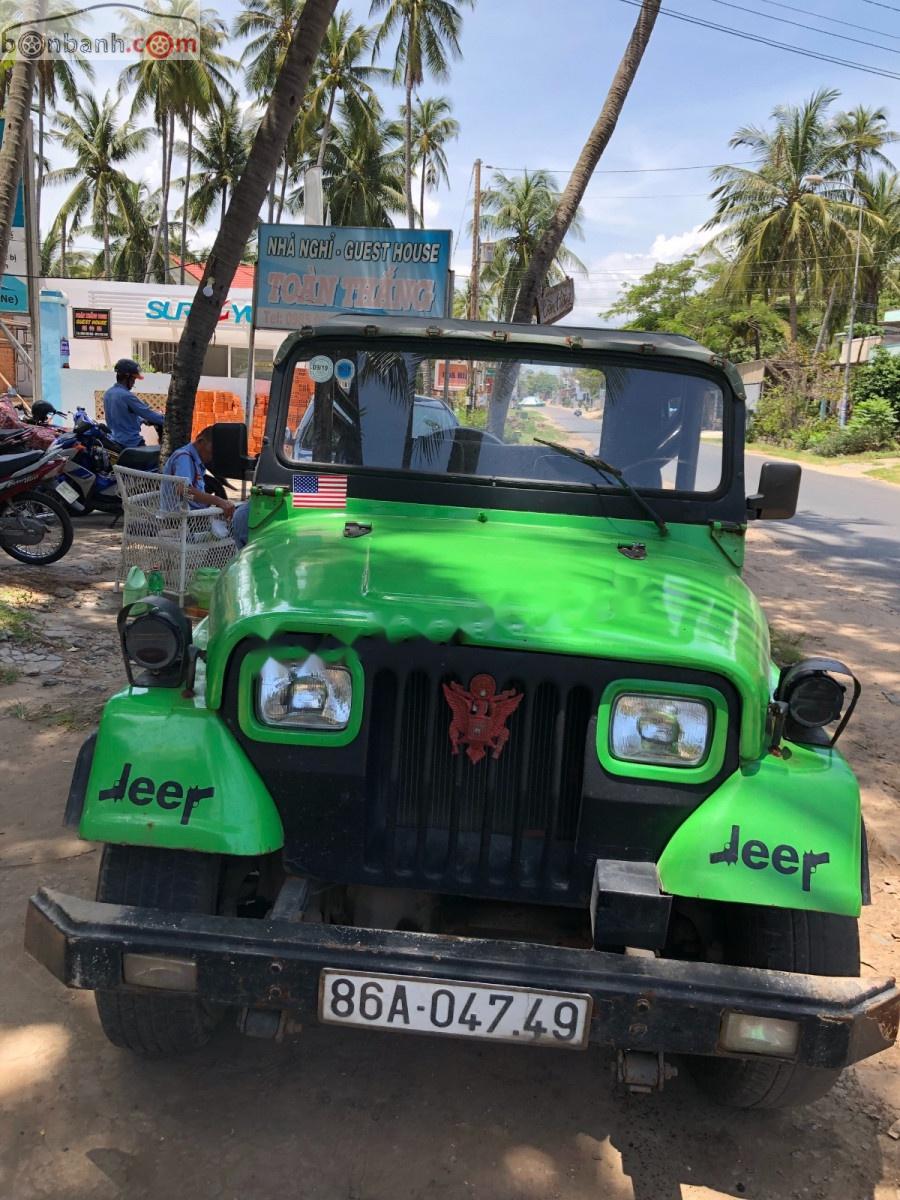 Jeep CJ 5 2.5 MT  1990 - Cần bán gấp Jeep CJ 5 2.5 MT đời 1990, màu xanh lam, nhập khẩu, 105 triệu