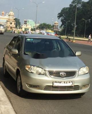 Toyota Vios 2005 - Cần bán gấp Toyota Vios 1.5 G năm 2005, màu bạc, giá tốt