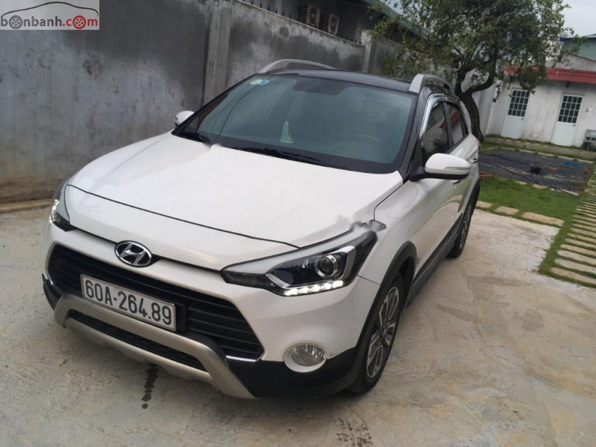 Hyundai i20 2015 - Bán Hyundai i20 1.4 AT đời 2015, màu trắng, nhập khẩu