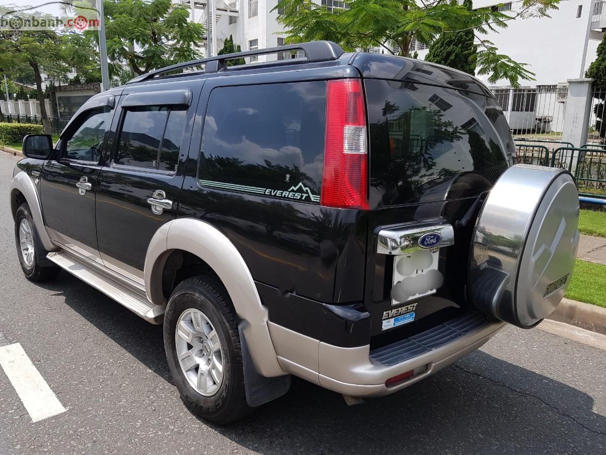 Ford Everest 2007 - Bán Ford Everest 2.5L 4x2 MT đời 2007, màu đen, xe gia đình