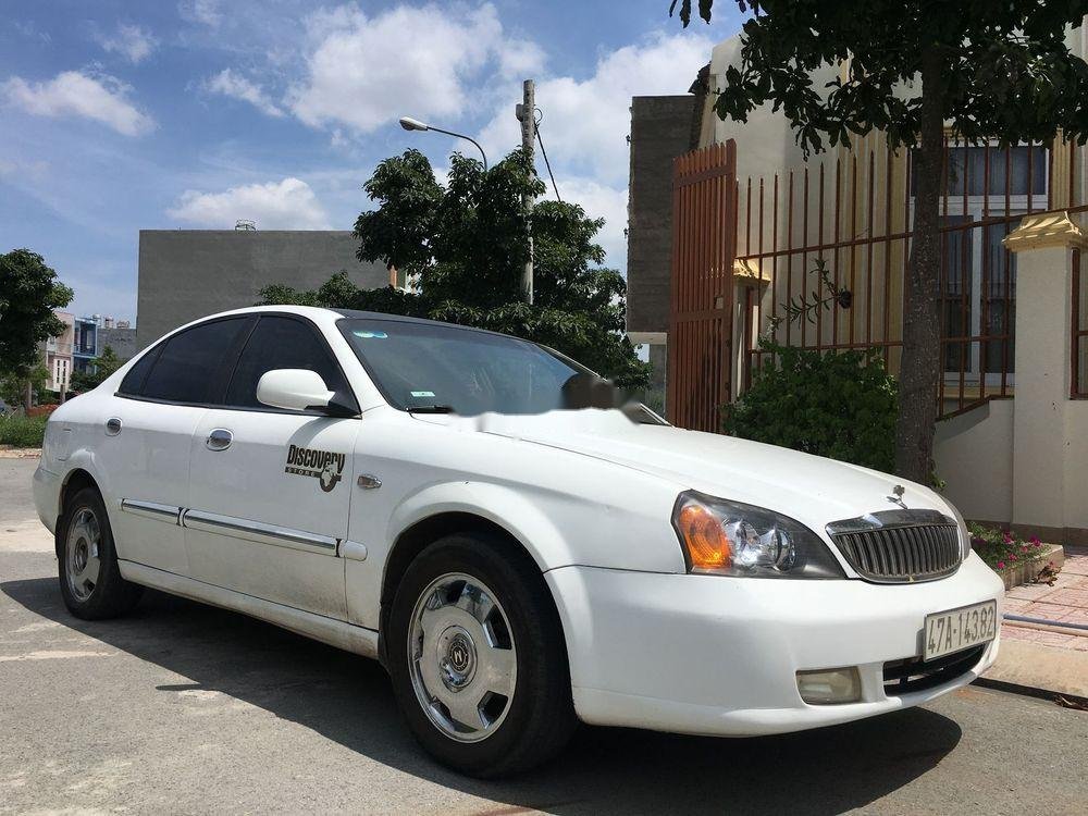 Daewoo Magnus 2004 - Bán Daewoo Magnus 2.5AT đời 2004, màu trắng, 125tr