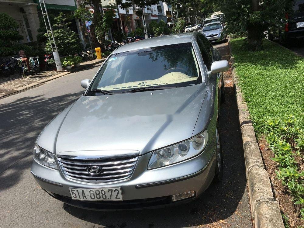 Hyundai Azera   2008 - Bán Hyundai Azera năm 2008, màu xám, xe nhập  