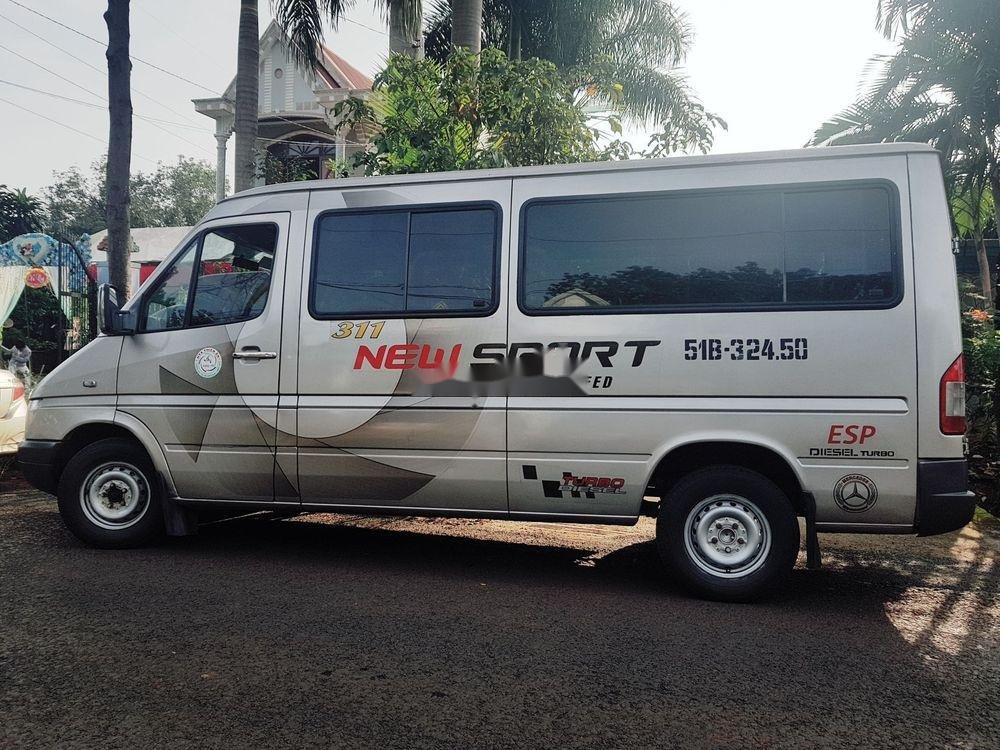 Mercedes-Benz Sprinter 2007 - Bán xe Mercedes Sprinter SX 2007, màu bạc