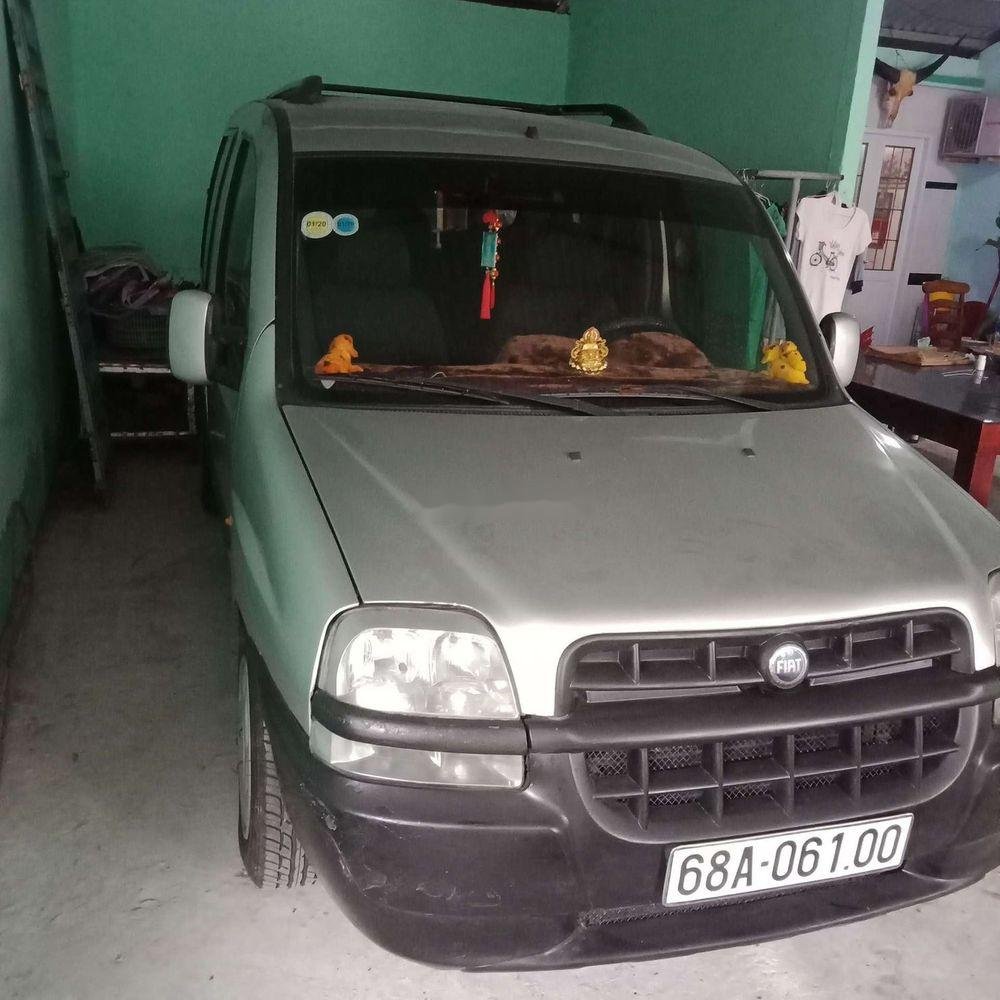 Fiat Doblo 2003 - Bán xe Fiat Doblo đời 2003, màu bạc, nhập khẩu 