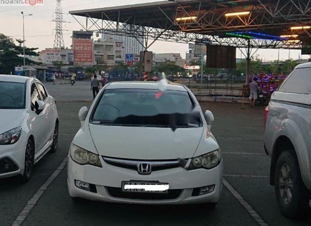 Honda Civic  MT 2007 - Bán ô tô Honda Civic MT sản xuất năm 2007, màu trắng  