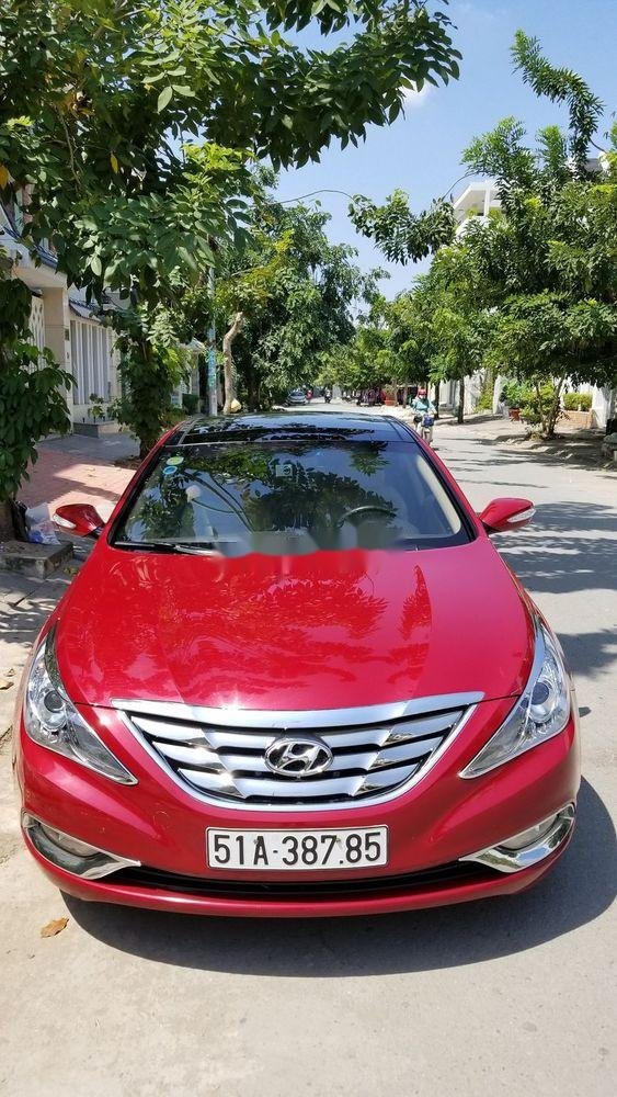 Hyundai Sonata 2012 - Bán Hyundai Sonata sản xuất 2012, màu đỏ, nhập khẩu chính chủ, giá chỉ 650 triệu