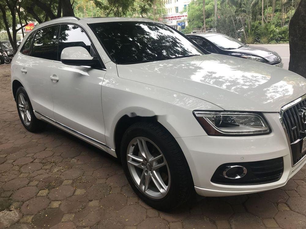 Audi Q5 2012 - Bán Audi Q5 sản xuất 2012, màu trắng, nhập khẩu nguyên chiếc