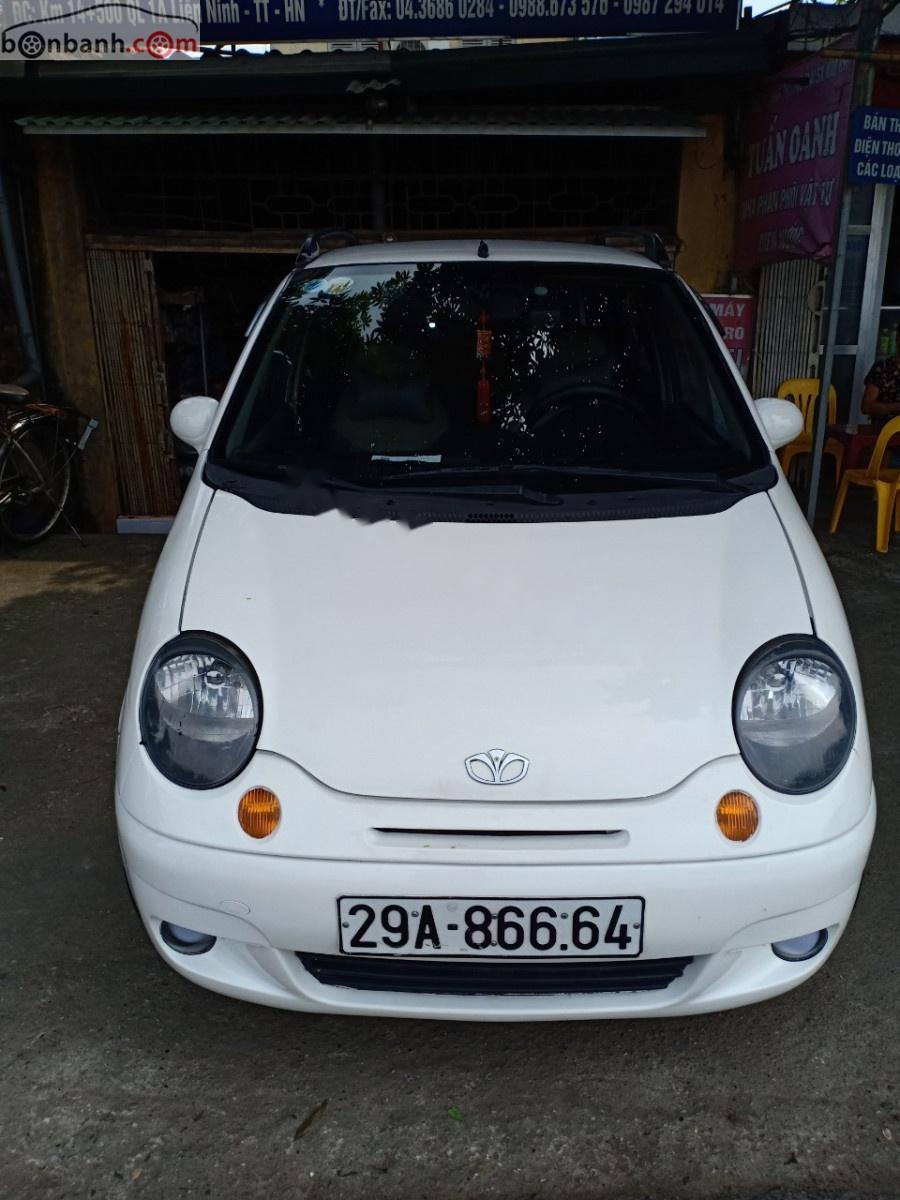 Daewoo Matiz   2009 - Cần bán Daewoo Matiz SE sản xuất năm 2009, màu trắng, chính chủ