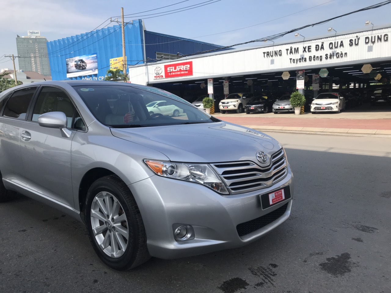 Toyota Venza 2.7  2009 - Cần bán gấp Toyota Venza 2.7 full đời 2009, màu bạc, nhập khẩu nguyên chiếc, giá 750tr