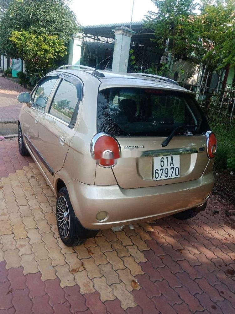 Chevrolet Spark 2009 - Chính chủ bán Chevrolet Spark 2009, màu ghi vàng