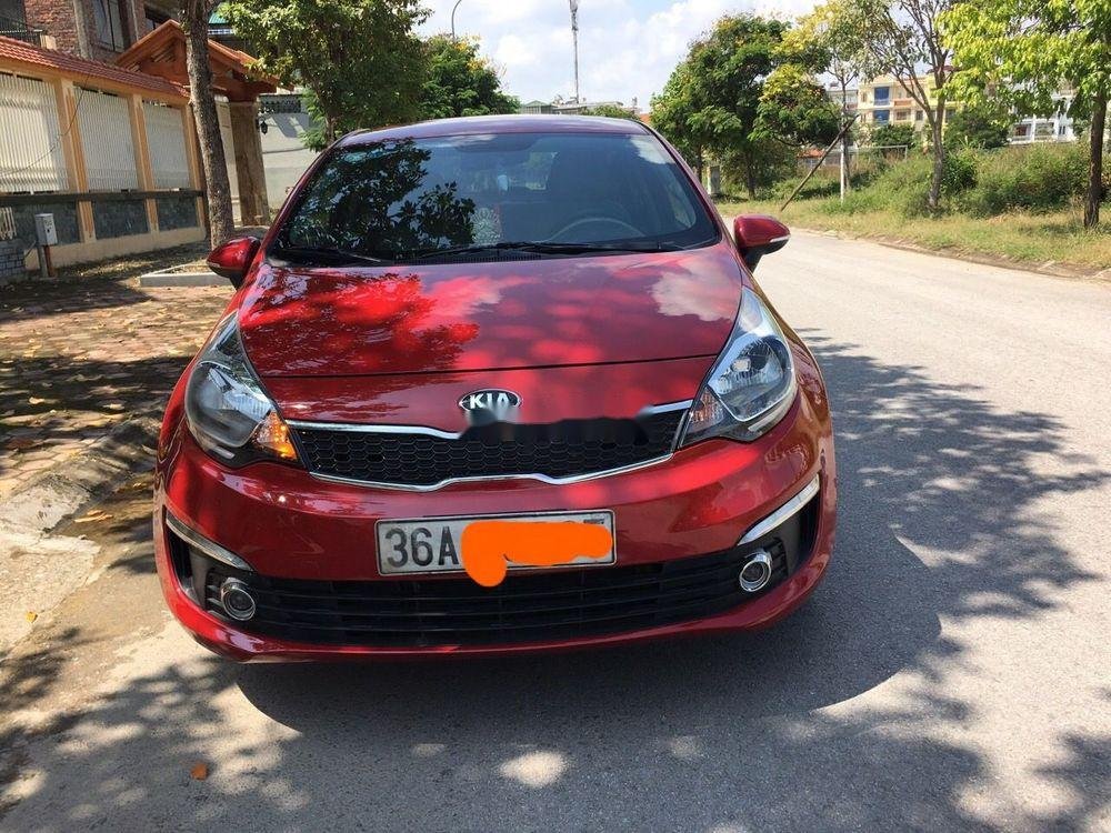 Kia Rio 2015 - Bán xe Kia Rio năm 2015, màu đỏ, máy êm