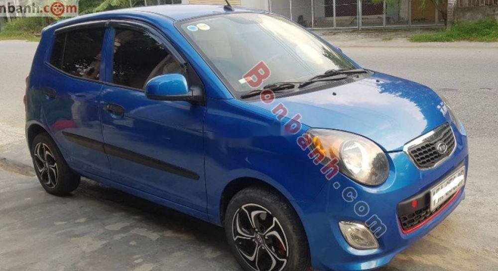 Kia Morning 2011 - Cần bán lại xe Kia Morning năm sản xuất 2011, màu xanh lam, số sàn