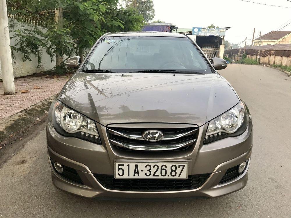 Hyundai Avante 2012 - Cần bán lại xe Hyundai Avante 2012, màu xám số tự động