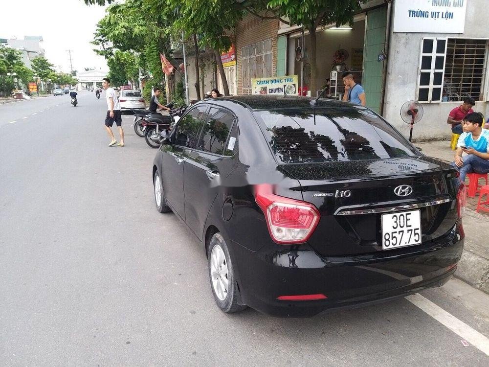 Hyundai Grand i10 2016 - Cần bán xe Hyundai Grand i10 sản xuất 2016, màu đen, nhập khẩu như mới, giá cạnh tranh