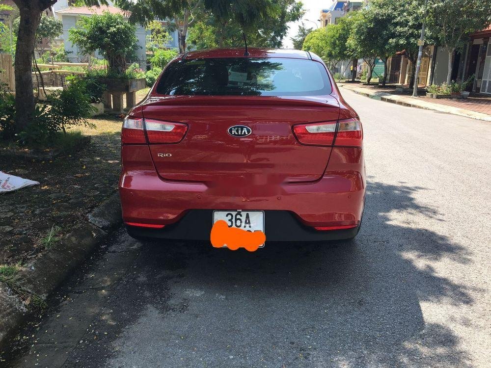 Kia Rio 2015 - Bán xe Kia Rio năm 2015, màu đỏ, máy êm