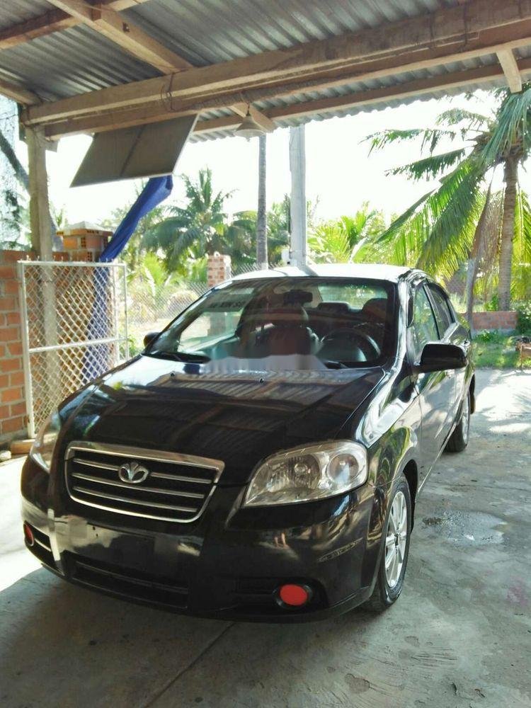 Daewoo Gentra 2008 - Bán xe Daewoo Gentra sản xuất năm 2008, màu đen, đẹp xuất sắc