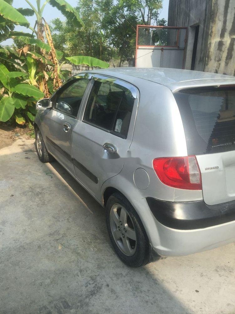 Hyundai Getz   2008 - Cần bán lại xe Hyundai Getz đời 2008, màu bạc, xe nhập, giá tốt