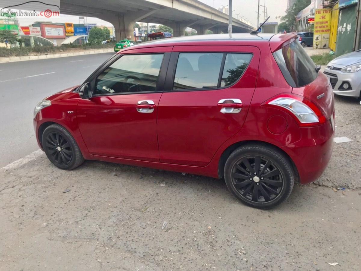 Suzuki Swift 2014 - Bán Suzuki Swift sản xuất năm 2014, màu đỏ, xe nhập