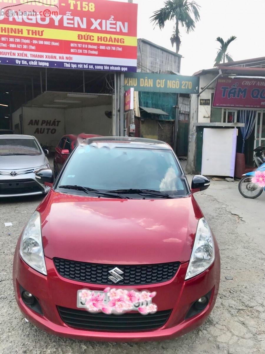 Suzuki Swift 2014 - Bán Suzuki Swift sản xuất năm 2014, màu đỏ, xe nhập