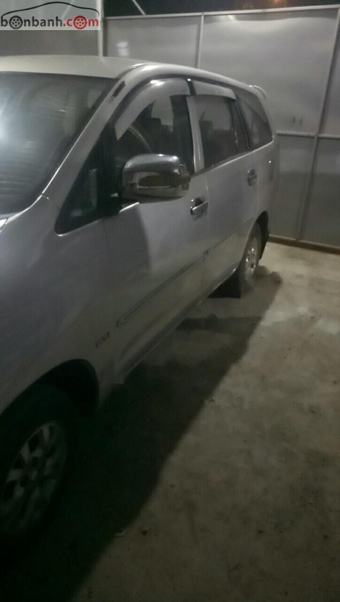 Toyota Innova 2007 - Bán Toyota Innova năm 2007, màu bạc, nhập khẩu  